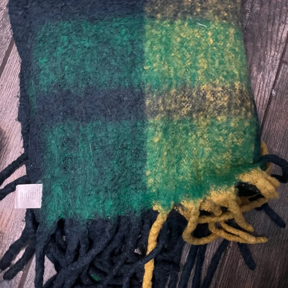 West Elm Plaid Throw